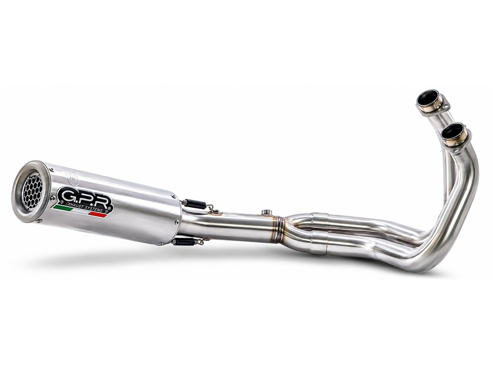 GPR exhaust compatible with Suzuki Gsx-8R 2022-2024, RP-M3 Inox , Full system exhaust, including removable db killer 