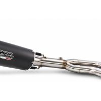 GPR exhaust compatible with Kawasaki Ninja 650 2021-2022, Furore Nero, Full system exhaust, including removable db killer 