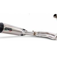 GPR exhaust compatible with Yamaha FZ-7 MT07 2017-2020, New Grand Prix Evo Titanium, Full system exhaust, including removable db killer 