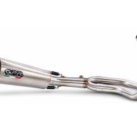 GPR exhaust compatible with Kawasaki Ninja 650 2017-2020, New Grand Prix Evo Titanium, Full system exhaust, including removable db killer 