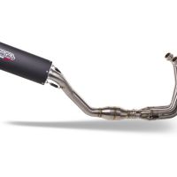 GPR exhaust compatible with  Yamaha FJ-09 2021-2023, Furore Evo4 Nero, Full system exhaust including removable db killer and catalyst, EPA-compliant 