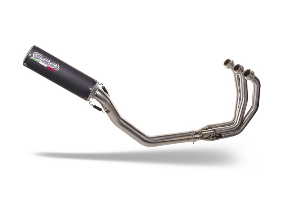 G.P.R. EXHAUST SYSTEM ブラックマフラー Exhaust compatible with Suzuki Gsx-8S 2022-2024, M3 Black