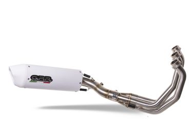 Exhaust compatible with Yamaha FZ-09 2017-2020, Albus Evo4, Full system exhaust, including removable db killer 