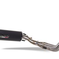 Exhaust compatible with Yamaha XSR900 2016-2021, Furore Nero, Full system exhaust, including removable db killer 
