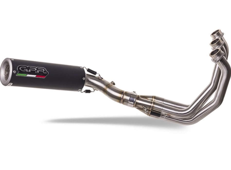 G.P.Rフルシステムマフラー M3トライデント660マフラー2021-2024 Exhaust compatible with Triumph Trident 660 2021-2024, M3