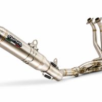 GPR exhaust compatible with Honda CB650R 2021-2023, Deeptone Inox, Full system exhaust, including removable db killer 