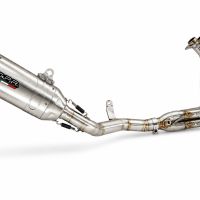 GPR exhaust compatible with Honda CB650R 2019-2020, Furore-X Inox, Full system exhaust, including removable db killer 