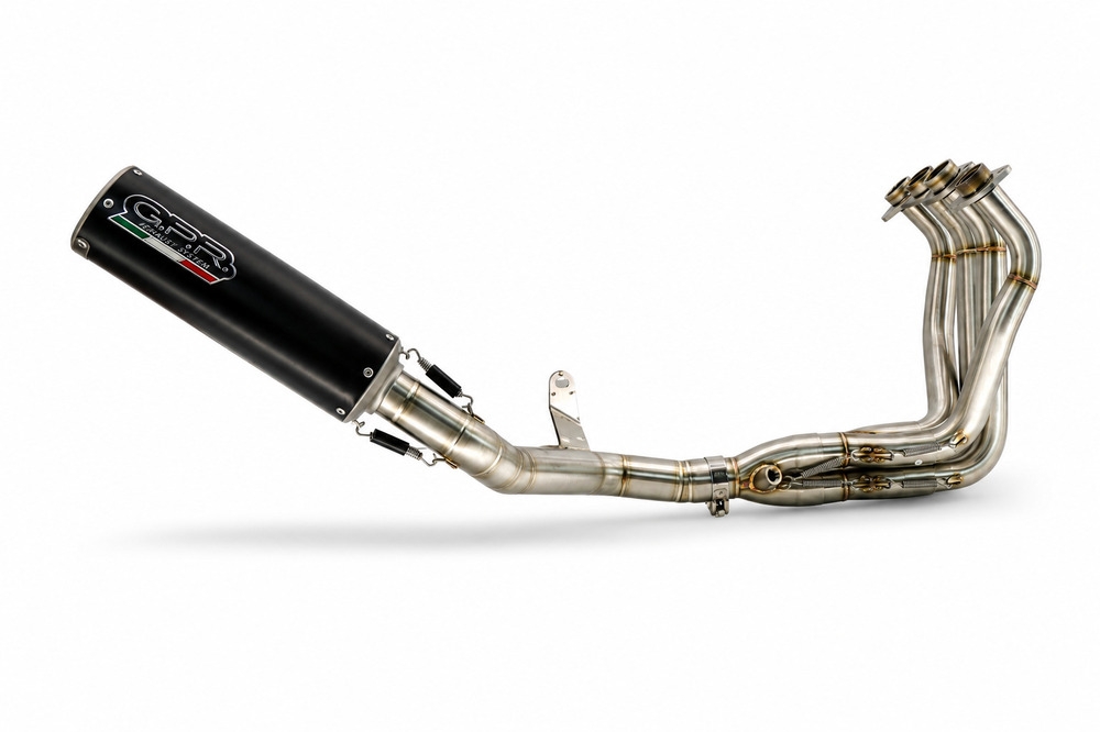 GPR exhaust compatible with Kawasaki Z-900 2017-2019, M3 Black Titanium, Full system exhaust 