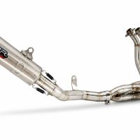 GPR exhaust compatible with Honda CB650F 2014-2016, M3 Inox , Full system exhaust, including removable db killer 