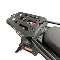 GPR TECH compatible with  Voge 525DSX 2025/2026 e5 GPR TECH Specific fitting plate Top Case ALPITECH 35+45+55 LT compatible with original luggage rack,stainless steel made with 4 anchor points