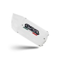 Exhaust compatible with Kawasaki Z-900E 2020-2024, Albus Evo4, Slip-on exhaust including removable db killer and link pipe, EPA-compliant 