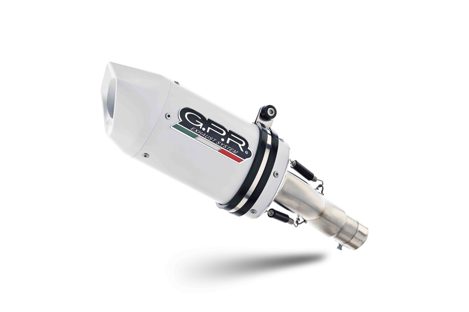 Exhaust compatible with Kawasaki Z-900E 2020-2024, Albus Evo4, Slip-on exhaust including removable db killer and link pipe, EPA-compliant 