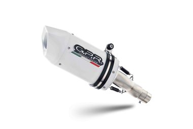 Exhaust compatible with Ktm RC 390 2022-2024, Albus Evo4, Slip-on exhaust including removable db killer and link pipe, EPA-compliant 