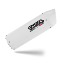 Exhaust compatible with Honda CRF250R 2006-2009, Albus Ceramic, Dual slip-on including removable db killers and link pipes, EPA-compliant 