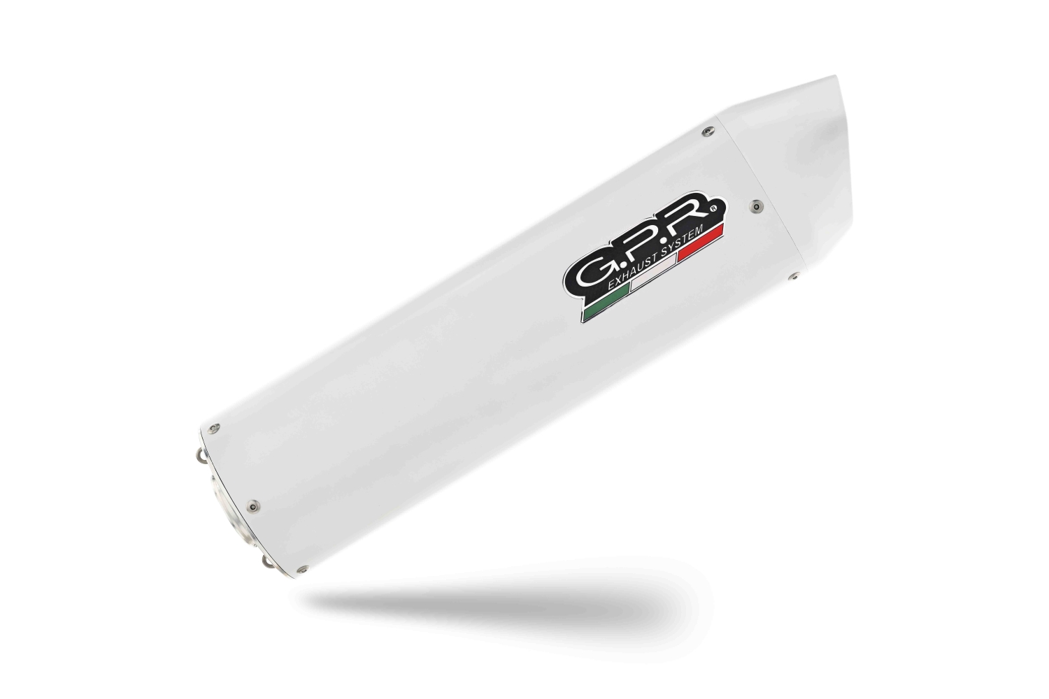 Exhaust compatible with Ktm SMT 950 2005-2008, Albus Ceramic, Dual bolt-on silencers including removable db killer, not EPA-compliant 