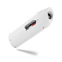Exhaust compatible with Ktm Smc 690R 2007-2016, Albus Ceramic, Slip-on exhaust including removable db killer and link pipe, not EPA-compliant 