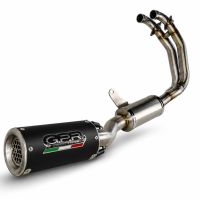 GPR exhaust compatible with Aprilia RS660 2021-2024, M3 Black Titanium, Full system exhaust, including removable db killer 