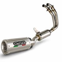 GPR exhaust compatible with Aprilia RS660 2021-2024, M3 Inox , Full system exhaust, including removable db killer 