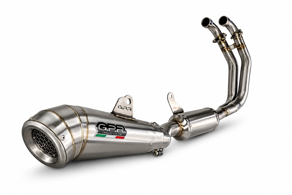 GPR exhaust compatible with Aprilia RS660 2021-2024, Powercone Evo, Full system exhaust, including removable db killer 
