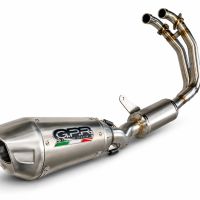 GPR exhaust compatible with Aprilia RS660 2021-2024, GP-Revo Titanium, Full system exhaust, including removable db killer 