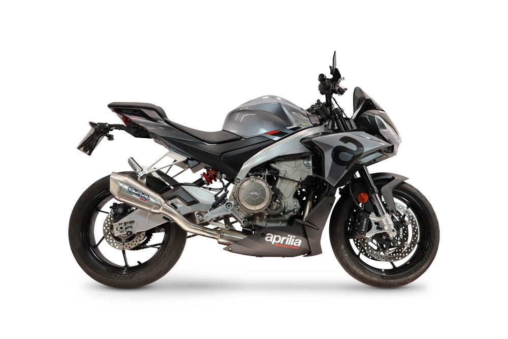 GPR exhaust compatible with Aprilia RS660 2021-2024, GP-Revo Titanium, Full system exhaust, including removable db killer 