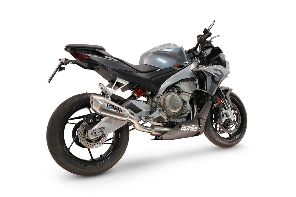GPR exhaust compatible with Aprilia RS660 2021-2024, GP-Revo Titanium, Full system exhaust, including removable db killer 