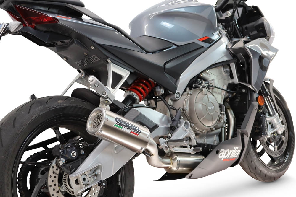 GPR exhaust compatible with Aprilia RS660 2025-2026, M3 Inox , Full system exhaust, including removable db killer 
