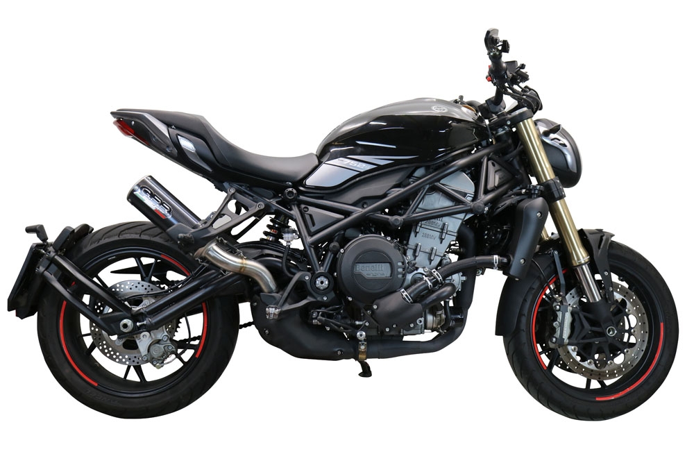 GPR exhaust compatible with  Benelli 752S 2022-2024, M3 Poppy , Slip-on exhaust including removable db killer and link pipe, EPA-compliant 