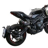 GPR exhaust compatible with  Benelli 752S 2022-2024, M3 Poppy , Slip-on exhaust including removable db killer and link pipe, EPA-compliant 