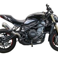 GPR exhaust compatible with  Benelli 752S 2019-2021, Powercone Evo, Slip-on exhaust including removable db killer and link pipe, EPA-compliant 