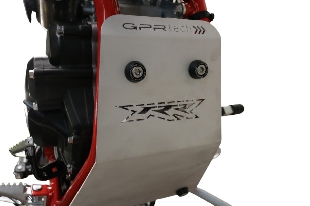 GPR TECH compatible with  Beta RR 125 4T Enduro LC 2021/2023 e5 GPR TECH Titanium Skid plate 