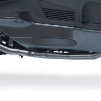 GPR exhaust compatible with  Suzuki Burgman An 650 2002-2012, Satinox, Full system exhaust including removable db killer and catalyst, EPA-compliant 
