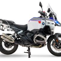 GPR exhaust compatible with Bmw R1300GS Adventure 2024-2026, Deeptone Duplex, Dual slip-on including removable db killers and link pipes, not EPA-compliant 