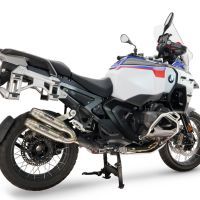 GPR exhaust compatible with Bmw R1300GS Adventure 2024-2026, Deeptone Duplex, Dual slip-on including removable db killers and link pipes, not EPA-compliant 