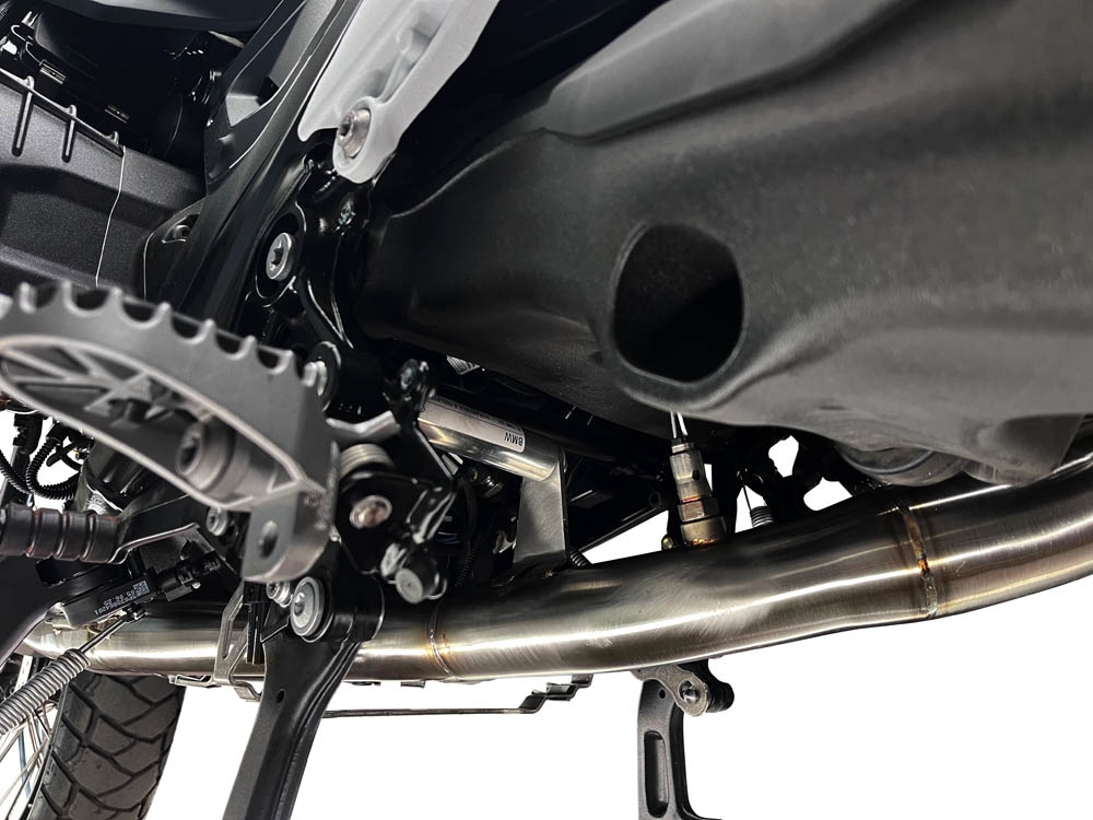 GPR exhaust compatible with  Bmw R1300R R/RS 2025-2026, Decatalizzatore Inox, Decat full titanium pipe 