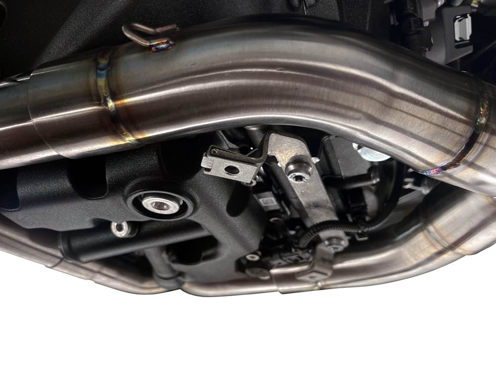 GPR exhaust compatible with  Bmw R1300R R/RS 2025-2026, Decatalizzatore Inox, Decat full titanium pipe 
