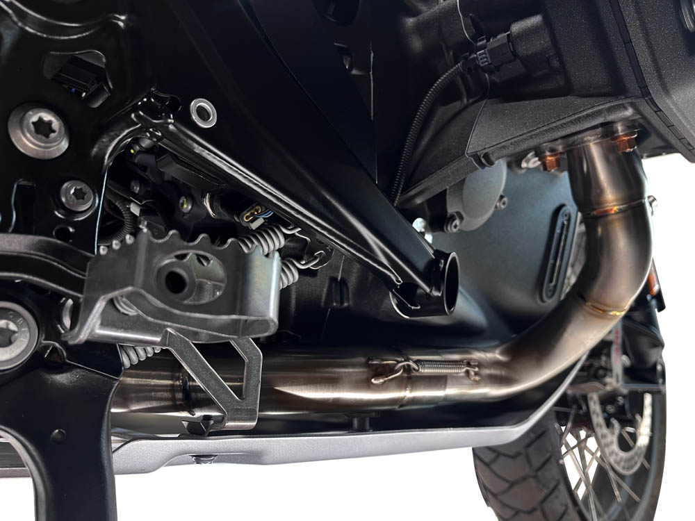 GPR exhaust compatible with  Bmw R1300R R/RS 2025-2026, Decatalizzatore Inox, Decat full titanium pipe 