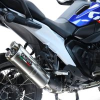 GPR exhaust compatible with  Bmw R1300R R/RS 2025-2026, Dual Inox, Slip-on exhaust including removable db killer and link pipe, EPA-compliant 