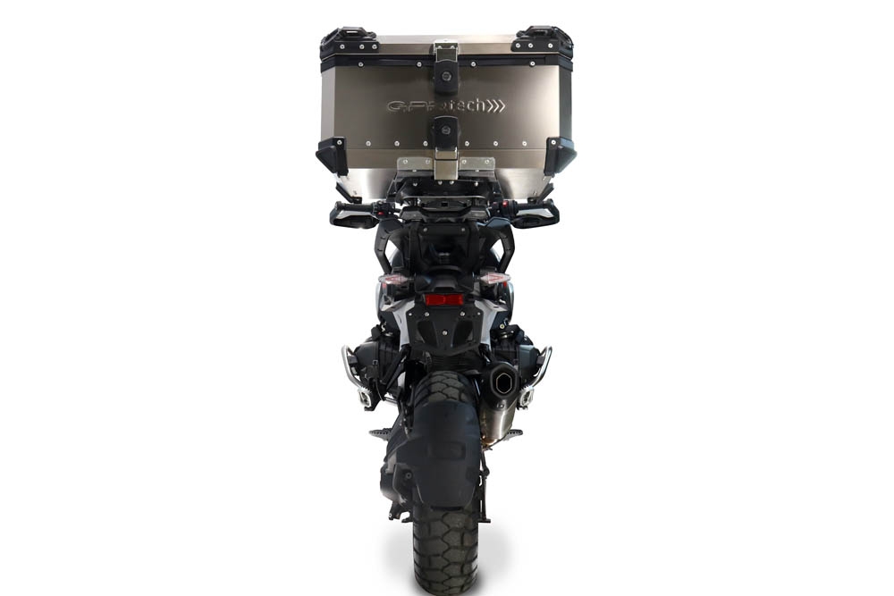  Bmw R 1300 GS 2024/2026 GPR TECH Top case in Titanium , Titanium Natural color with specific plate included Capacity 55 LT.