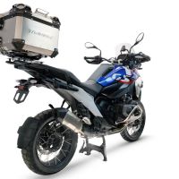  Bmw R 1300 GS 2024/2026 GPR TECH Top case in Titanium , Titanium Natural color with specific plate included Capacity 55 LT.