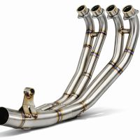 GPR exhaust compatible with Honda CBR600F4i - Sport 2001-2007, Decatalizzatore Inox, Stainless steel decat racing pipe 