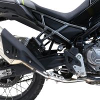 GPR exhaust compatible with  Cf Moto 450 MT 2024-2024, Decatalizzatore, Decat pipe 