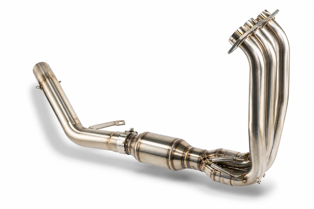 GPR exhaust compatible with Cf Moto 675SS 2024-2027, Powercone Evo, Full system exhaust, including removable db killer 