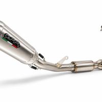 GPR exhaust compatible with Cf Moto 675 NK 2024-2027, GP-Revo Titanium, Full system exhaust, including removable db killer 