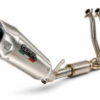 GPR exhaust compatible with Cf Moto 675 NK 2024-2027, GP-Revo Titanium, Full system exhaust, including removable db killer 