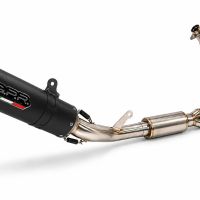 GPR exhaust compatible with Cf Moto 675 NK 2024-2027, M3 Black Titanium, Full system exhaust, including removable db killer 