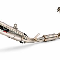 GPR exhaust compatible with Cf Moto 675 NK 2024-2027, M3 Inox , Full system exhaust, including removable db killer 