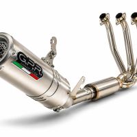 GPR exhaust compatible with Cf Moto 675 NK 2024-2027, M3 Inox , Full system exhaust, including removable db killer 