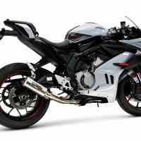 GPR exhaust compatible with Cf Moto 675 NK 2024-2027, RP-M3 Inox , Full system exhaust, including removable db killer 