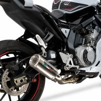 GPR exhaust compatible with Cf Moto 675 NK 2024-2027, RP-M3 Inox , Full system exhaust, including removable db killer 
